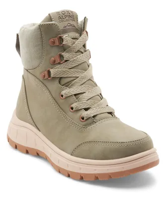 Roxy Stiefel ROXY Karmel, Damen, Gr. 6(36), gr&uuml;n (olive gr&uuml;n), Obermaterial:Obermaterial: 95% Synthetikmaterial, 4% Metall, 1% Textil / Futter: 100% Textil