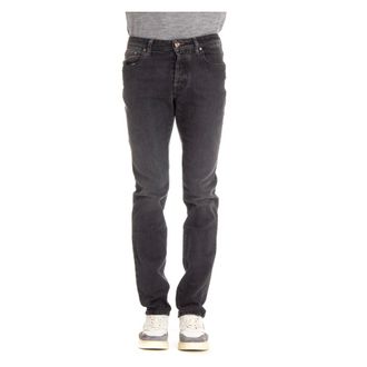 Jacob Cohen Jeans, Heren, Grijs, W37, Denim, Grijze Sartoriale Denim Jeans