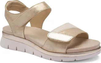 Ara Cheyenne Sandal in Beige/gold at Nordstrom, Size 9.5-10Us