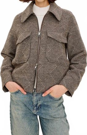 Rails Truckee Two-Way Zip Jacket In Brown