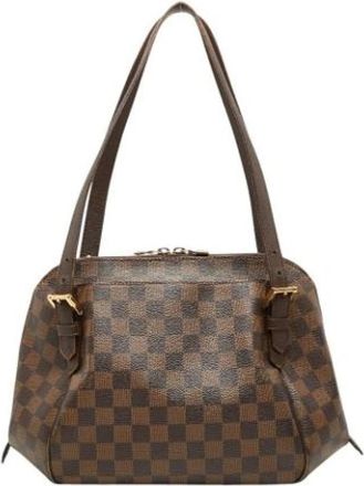 Louis Vuitton Pre-owned Vintage Damier Schoudertas - Dames - Vintage Schoudertas - Bruin - ONE Size - Leer - Vintage