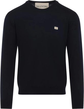 Valentino Hombre, Jerseys, Azul, Talla: L