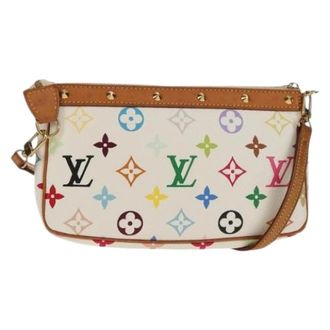 Louis Vuitton Pre-owned Shoulder Bags, female, White, Size: ONE SIZE Pre-owned Vintage Shoulder Bag