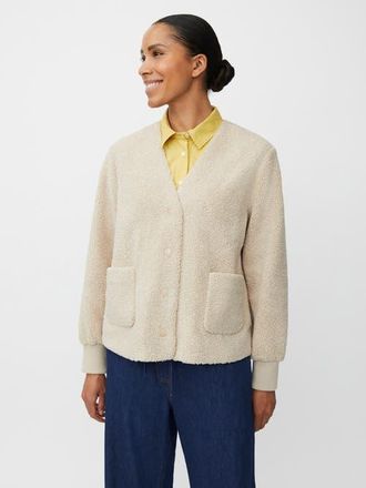 Masai MaJunte V-Neck Long Sleeve Jacket in Fog at Nordstrom, Size Xx-Large