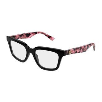 Gucci Rectangular Optical Frame - female - Gucci - Glasses - Black - 51 MM - Accessories