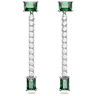 Swarovski Elegante Sieradencollectie - Dames - Oorbellen - Grijs - ONE Size - Accessoires