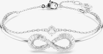 Swarovski Hyperbola Rhodium Plated Infinity Bangle 5684049
