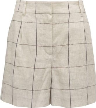 Brunello Cucinelli Linen Shorts