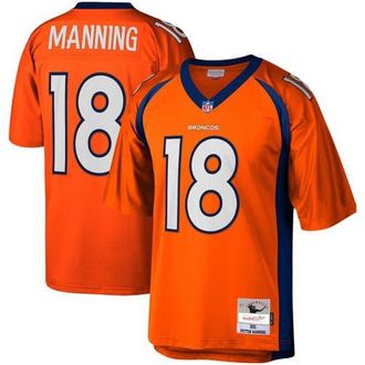Mitchell & Ness Mens Mitchell & Ness Peyton Manning Orange Denver Broncos Legacy Replica Jersey at Nordstrom, Size 5X-Large