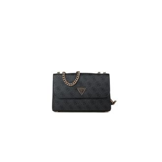 Guess Eco Erica Cnvrtble Xbody Flap - female - Guess - Cross Body Bags - Black - ONE SIZE - Bags
