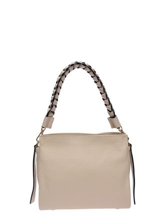 Isabella Rhea Beige Rundleer Tas