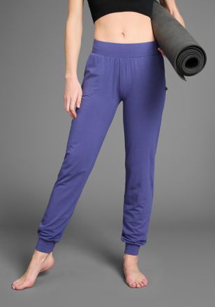 Ocean Sportswear Yogahose OCEAN SPORTSWEAR Soulwear - Yoga & Relax Pants - Loose Fit, Damen, Gr. 34, N-Gr, blau (navy), Obermaterial: 56% Baumwolle, 38% Viskose, 6% El