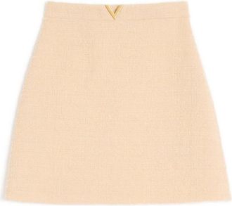 Valentino Garavani Minigonna VLogo - Toni neutri