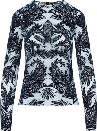 Etro Top met lange mouwen - Dames - Longsleeves - Veelkleurig - M - Tops