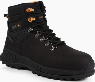 Regatta Mens Regatta Professional Mens Nubuck Boots - Black - Size: 9.5