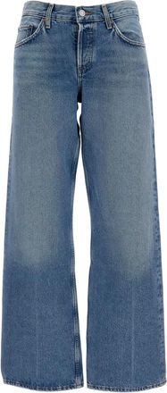 A Gold E Low Rise Loose Vault Jeans