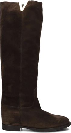 Via Roma 15 Schoenen, Dames, Bruin, 39 EU, Su&egrave;de, Santa Monica Dameslaarzen Bruin Su&egrave;de