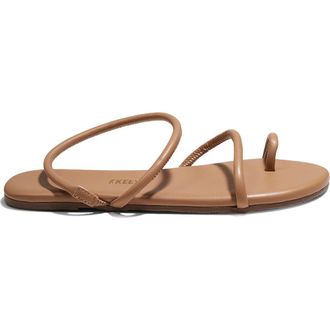 Tkees Mia Tubular Sandal in Cocoa Butter at Nordstrom, Size 11