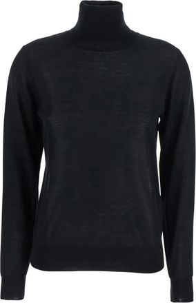 P.A.R.O.S.H. Linfa Sweater - Dames - Coltruien - Zwart - XS - Wol - Truien & Vesten