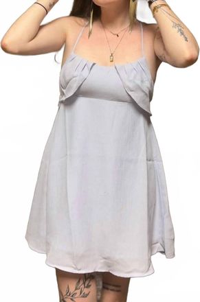 Promesa Womens Lilibet Woven Mini Dress In Blue