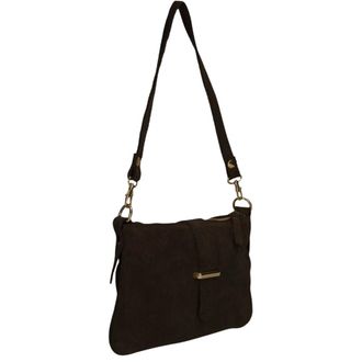 Notre-V Burnley Suede - Dames - Tassen - Bruin - Maat: ONE Size Su&egrave;de