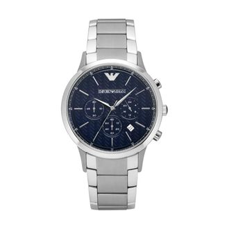 Emporio Armani Accessoires, Heren, Grijs, ONE Size, Renato Ar 2486 Horloge
