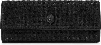 Kurt Geiger Womens Kensington Bagutte Bag - Black Fabric - One Size