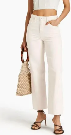 Jonathan Simkhai Sawyer Tapered Jean In Ecru