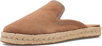 Toms Santiago Mule Womens Flat Shoes Medium Brown : 6.5 B - Medium, Suede
