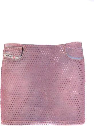 Diesel Minirok - Dames - Korte rokken - Roze - W28 - Katoen - Rokken