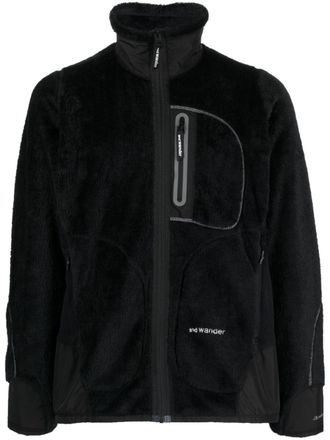And Wander Fleece jack - Zwart
