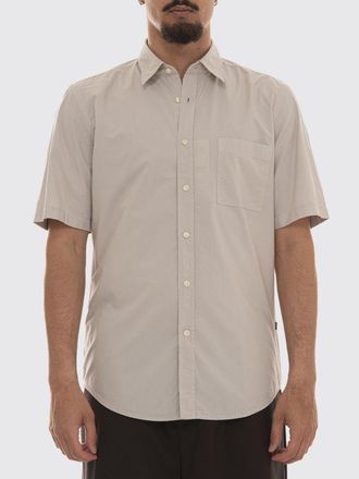 HUGO BOSS Camicia Bowling in popeline di cotone a maniche corte