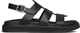 Celine Flat Sandals, male, Black, Size: 10 US Sandalo