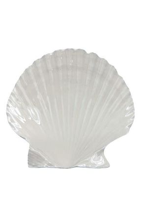 Mariposa Sand Scallop Trinket Dish in Beige at Nordstrom