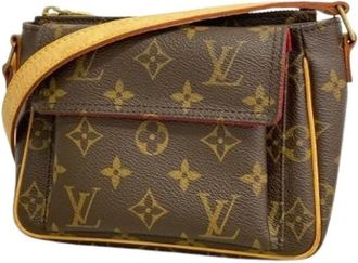 Louis Vuitton Pre-owned Shoulder Bags, female, Brown, Size: ONE SIZE Pre-owned Vintage Shoulder Bag