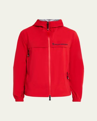 Moncler Mens Shipton Hooded Packable Gore-Tex Shell Jacket