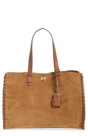 Anya Hindmarch Mortimer Whipstitch Tote in Pecan at Nordstrom