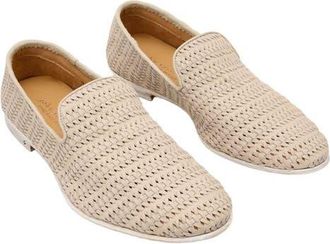 John Varvatos Venice Woven Loafer in Faded Twine at Nordstrom, Size 10.5