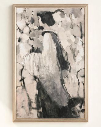 John-Richard Geisha in Training, Small Framed Giclee by Mary Pratt