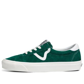Vans Style 73 DX Pig Suede - Dark Green White VN0A7Q5ADRK