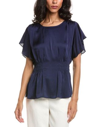 Anne Klein Solid Blouse