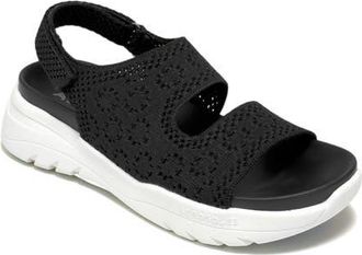 Aerosoles Helsea Mesh Slingback Sandal in Black Lace Knit at Nordstrom, Size 6.5