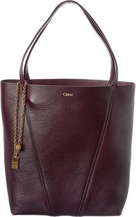 Chlo&eacute; Spin Leather Tote