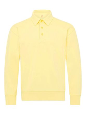 J.W.Anderson long-sleeve polo shirt - Yellow