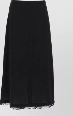 Max Mara linen a-line skirt