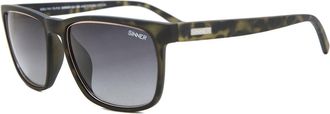 Sinner Canaan Polarized SISU-741-75-P20 Mens Sunglasses Green Size 52