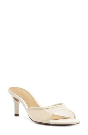 Arezzo Audrey Sandal in Crema White at Nordstrom, Size 8.5