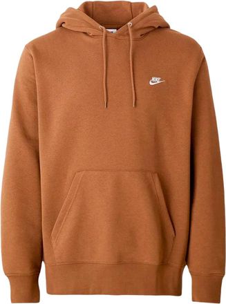 Nike Club Fleece Hoodie Ale Brown White FN3859-270