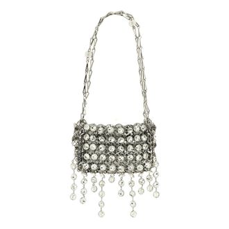 Paco Rabanne Shoulder Bags, female, Gray, ONE SIZE, 1969 Nano Bag