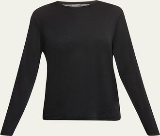 Majestic Filatures Lyocell Cotton Crewneck Tee